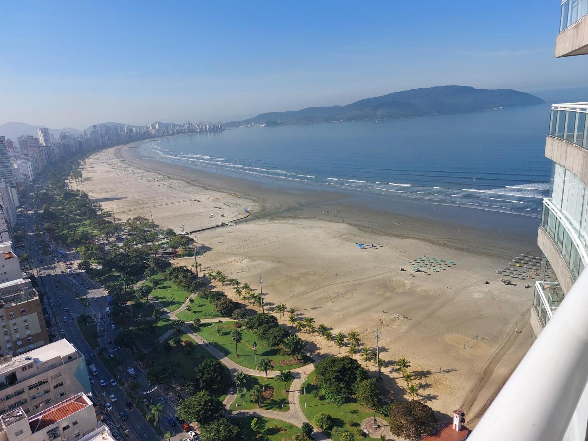 Book Santos - Unlimited 3202 - 2 Quartos Alto Padrao Vista Mar Kültér fotó